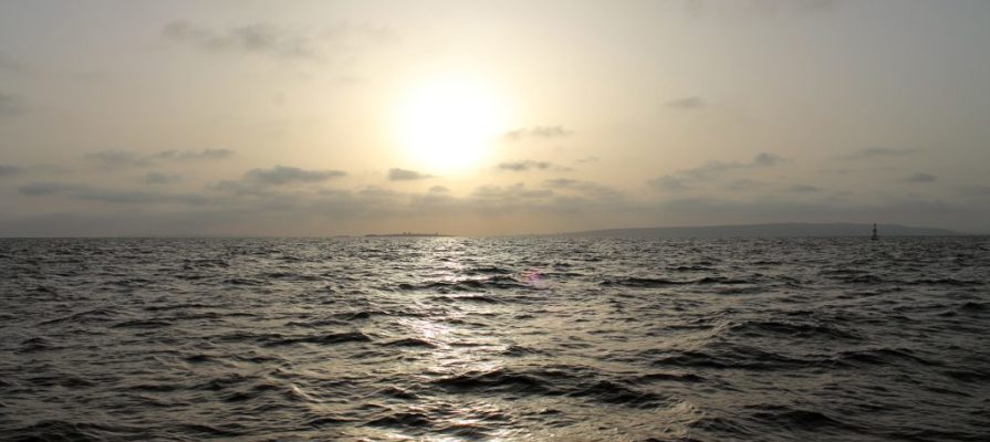 Sunset off Tabarca, Spain